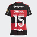 Manto Flamengo Masculina Jogo 1 Adidas 2026 - C/ Kit Patrocínio - Carrascal 15